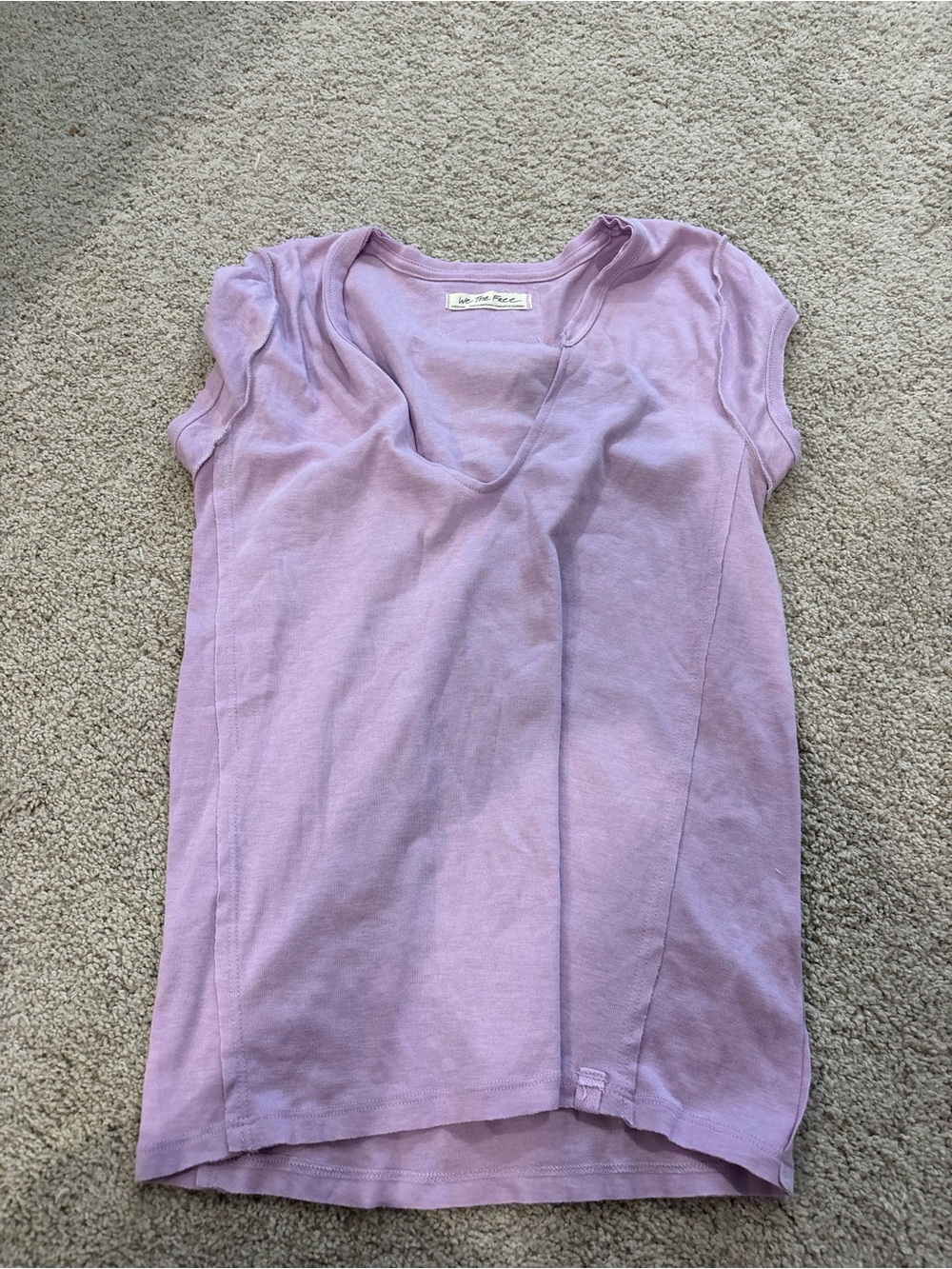 Free People Purple Top